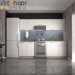 Small Room Kitchen Cabinets Complete Sets with Plywood Carcase and Contemporary