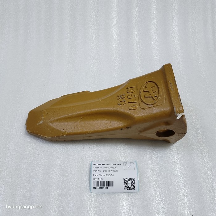Bucket Tooth 205-70-19570 2057019570 775HL200TS K25RC For PC130 PC138
