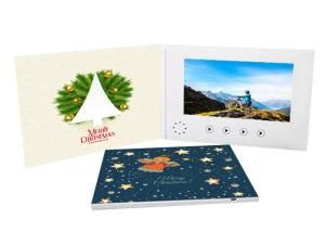 Wholesale Digital Booklet Wedding Invitation Video Card A5 7 Inch Rechargeable Lithium Battery from china suppliers