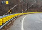 Traffic Safety Eva Buckets Rolling Anti Crash Guardrail Road Roller Barrier
