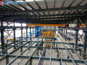 Wholesale Turnkey Project Prefabricated Steel Structure Frame Indsutrial Plant Warehouse Workshop from china suppliers
