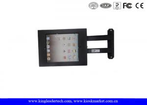 China Black iPad Arm Mount Adjustable , iPad Docking Station Wall Mounted on sale