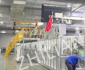 Wholesale 3pcs Type Baby Pull Up Diaper Machine 350 To 500 pcs /min from china suppliers
