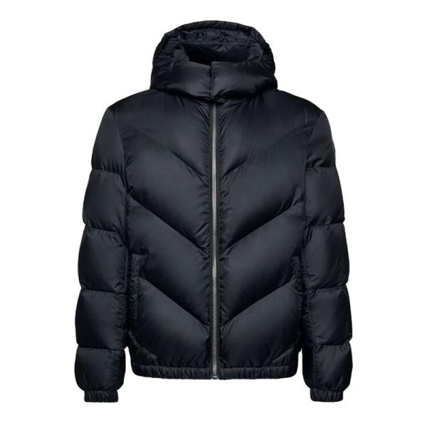 High Quality Long Sleeve Winter Puff Jacket Customize Zipper Badge logo Jackets