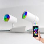 Indoor Shops Museum 360 Adjustable Movable LED Track Lights Modern Asian Style