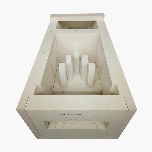 Zirconium Corundum Bricks Refractory Fused Cast AZS Bricks for Glass Melting