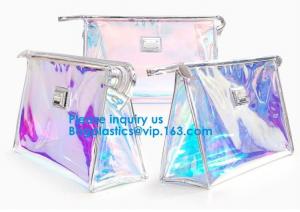 Wholesale Hologram Makeup Bag Laser Cosmetic Bag,Custom packaging,Fashion tote bag,Toiletry Bag Hologram Laser Lady Travel Cosmeti from china suppliers