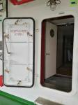 Single Lever Quick Action Hinged Steel Weathertight Door Marine Outfitting