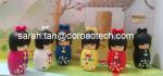 Cute Doll Shape 3D Soft PVC USB Flash Disk, USB Flash Drives