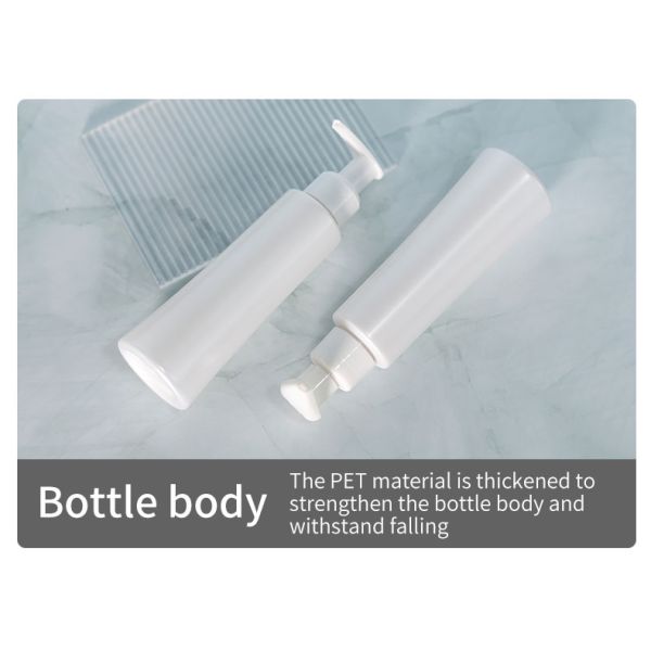 Matte Plastic Dispenser Bottle 120ml Square Foaming Facial Cleanser Bottle