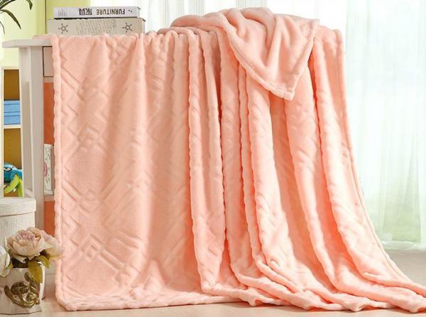 Cozy King Size Flannel Blanket Throw Blanket For Bed / Sofa Warm Plush Eco