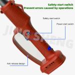 Heavy Duty Forestry Felling Kit: 32FT Telescopic Carbon Pole Chain Saw & 20Ah