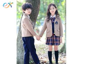 Wholesale Winter Custom School Uniforms Blazer Coat Long Sleeve For Girl And Boy from china suppliers