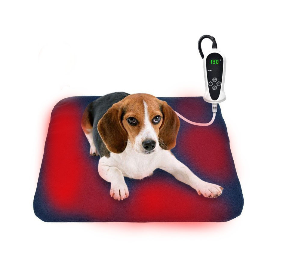 SHEERFOND Electric Pet Heating Pad , Pet Warming Mat For Dogs And Cats