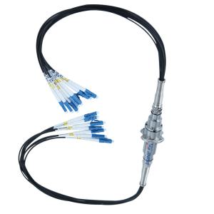 Wholesale 300rpm Fiber Optic Rotary Joint 3 Channel IP65 IP67 23dBm from china suppliers