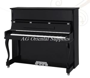 Wholesale 88-KEY Acoustic wooden upright Piano With Stool black polished color AG-123H4 from china suppliers