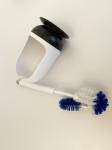 12x40cm Toilet Bowl Brush And Holder For Bathroom Storage PP Bristles