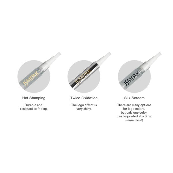 1ml 1.5ml Round Plastic Empty Anti Fungus Treatment Twist up Nail Cuticle Oil Pen Packaging