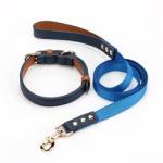Pu Leather Personalized Dog Collars Custom Printed Charms Designer Dog Collars