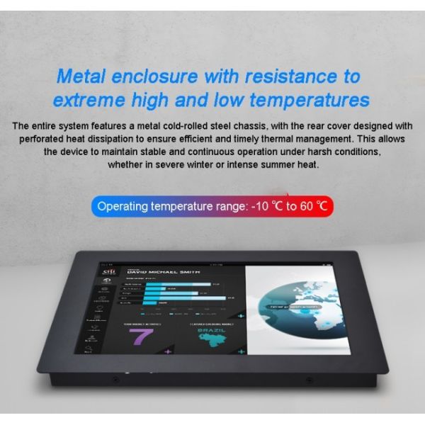 24 Inch High Brightness 1000nits LCD USB DVI Sunlight Readable Embedded Industrial Open Frame Touch Monitor 1000nits Sunlight Readable