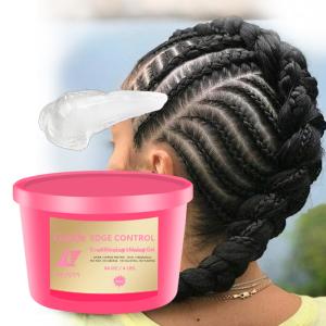 Wholesale Alcohol Free No Flaking Extra Firm Hold Control Frizz Edge Control 4c Olive Hair Styling Braid Loc Twist Braid Gel from china suppliers