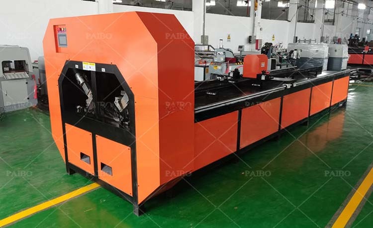 50mm Processing Diameter 2024 CNC Automatic Multi-hole Flattening Pipe Machine for Retail