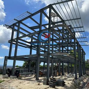 Wholesale Flexible Multi-Storey Steel Building , Commercial Steel Portal Frame Warehouse from china suppliers