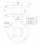Hollow flange torque sensor 3000NM 2000NM 1000NM 500NM 300NM 200NM 100NM