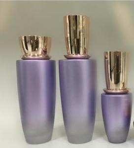 Wholesale 40ml 130ml Custom Retro Glass Cosmetic Pump Bottle Lotion Bottles Skincare Cosmetic Packaging from china suppliers