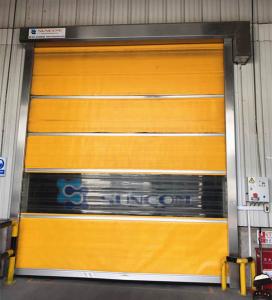 Wholesale High Performance Industrial High Speed Door Low Noise 0.5-1.0m/s Closing Speed Optional Lighting from china suppliers