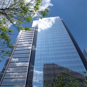 Class A Fireproof Unitized Curtain Wall Waterproof Anodizing