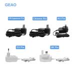 Toys 12W 24v 0.5a Wall Mount Power Adapters VI Efficiency Level