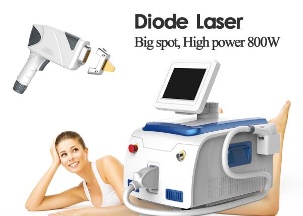 Salon Equipment Medical Laser Hair Removal Machines Big Spot Size 800W 36kgs