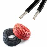 Red Black Dc Solar Pv Cable 4MM 1500V Inverter Battery