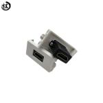 High definition HDTV straight peen module socket faceplate accessories