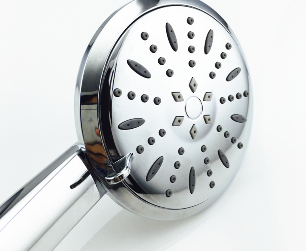 Hot sell Double face Chrome plating shower head handheld shower set square overhead shower rain shower kit