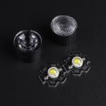 Narrow beam PMMA spotlight lens , 5 Degree outdoor lighting kits