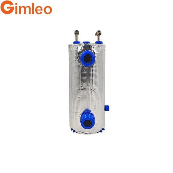 ETA-1.5 R134A Marine Tube Evaporator For 12.7mm Refrigerant Inlet / Water