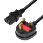 BS1363 UK 3 Pin Power Cable , 250v 13a Fused Plug IEC C13 Power Cord
