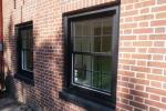 White Powder Coating Aluminium Sash Windows Strong Durability And Safety triple