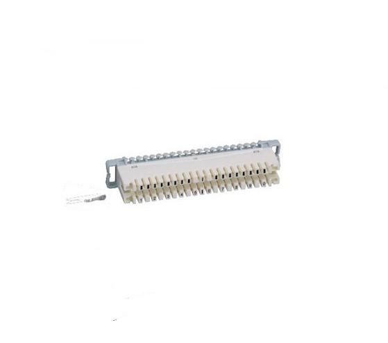 Quality Telecommunication Krone 10 Pair Module , White / Ivory Krone Connection Module for sale