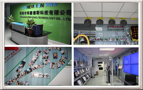 42 inch 1920 * 1080 Vertical LCD Advertising Player , 16.7M Color