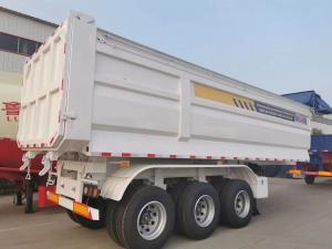 China Used Semi Trailers Brand New Dump Trailer With 2/3/4 Axles Made In China Load 60 Tons on sale
