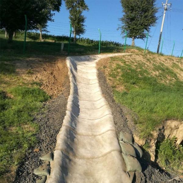 Cement Canvas Slope Protection Channel for Roof Garden Road Base Tunnel Heat