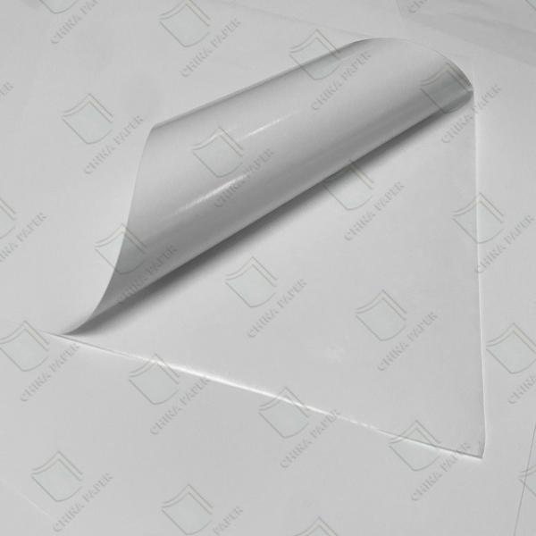 First Chinese Quality adhesive sticker papers semi-glossy and high glossy