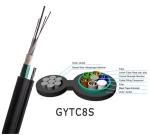 GYTC8S Figure 8 Fiber Optic Cable , With stranded Steel self supporting Aerial