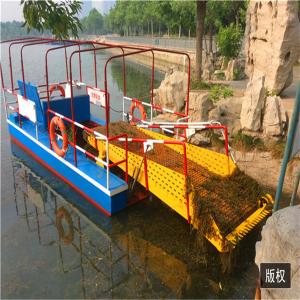 Wholesale Aquatic reed harvester New Design machine testing of equipment for rives and lakes from china suppliers