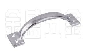 Wholesale Indoor A Type White Metal Pull Handle Sturdy And Hardwearing Design from china suppliers