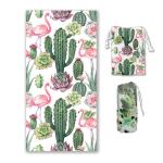 Rpet Recycled Sand Proof Customized Washable Microfiber Travelling Beach Towel