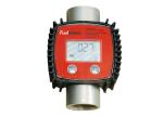 Male / Female Thread UREA Fluid Fuel Flow Meter With Aluminum Measuring Chamber